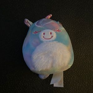 Squishmallow Kellytoy 5 Inch Rainbow Unicorn